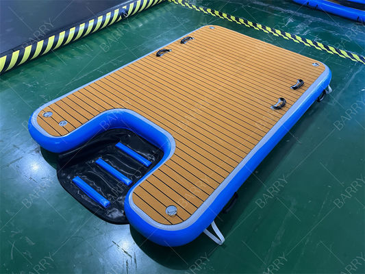 Dog On Water Ladder Steps Inflatable PVC Dog Dock Ramp Water For Dogs